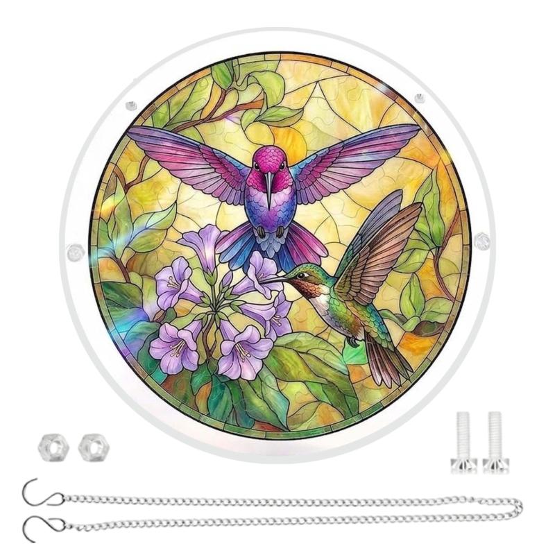 Verriegelbare Acryl-Puzzles Sonnenfänger Bunte Hängende Lichtfänger Ornamente Für Heimfensterdekoration
