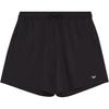 Solid Color Brand Logo Lace-Up Casual Shorts Men Shorts Black EM000583-AF12331-UC001