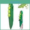 Falei Festival Vegetable Cos Stage Costume For Halloween Party Cosplay Food Pea Roleplay Outfit