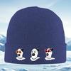 Clown heads various hats and glasses Knitted Hat Unisex Women Unisex Beanie Pullover Cap Winter Thermal Warm Christmas Outdoor Cycl