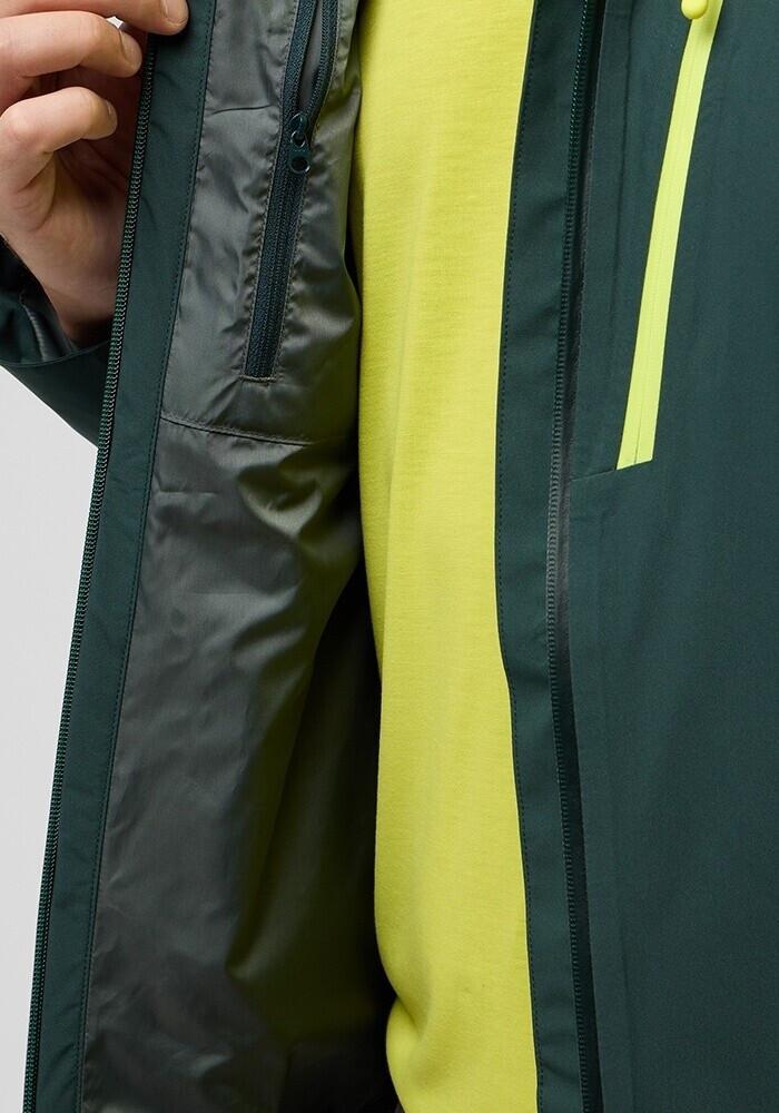 Куртка Jack Wolfskin Eagle Peak 2L Jacket M (A61823) черная олива