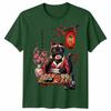 Japanese Sushi Cat Kitten Anime Unisexga Unisex T Shirt Unisexs Unisexs Tee