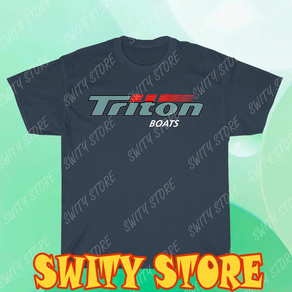 

Triton Boats Logo T-Shirt Funny Size S to 5XL S