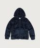 Women'S Sherpa Full-Zip Fleece Jacket Normal Navy