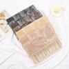 Fashion Jacquard Pashmina Scarf Tassels Shawls Woman Autumn Winter Warm Wraps Big Size Cape Female Thick Blanket Wraps Foulard