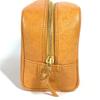 Chanel Vintage CC Clutch Bag Bag Pouch Caviar Leather Yellow Based/Orange Based