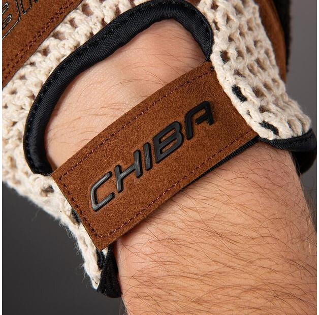 Chiba Retro Bicycle Gloves (beige/brown)