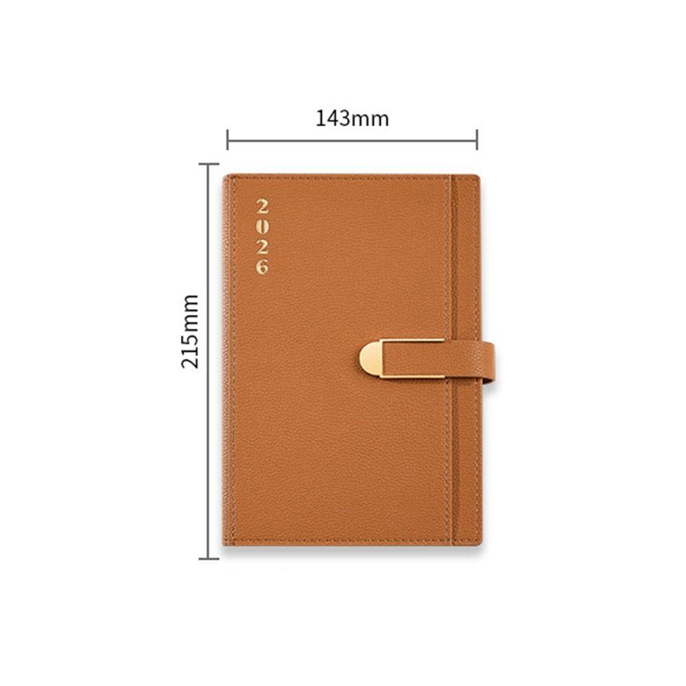 A5 2026 Schedule Book To Do List Daily Planner Portable Agenda Book  Students