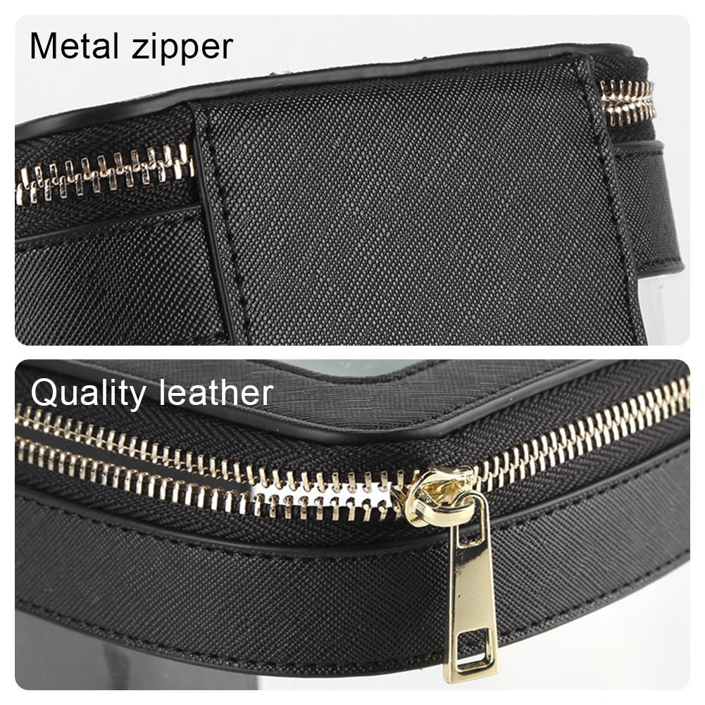 Women Travel Makeup Bag Waterproof Small Make Up Organizer Portable Zipper Cosmetic Bag for Home Business Trip