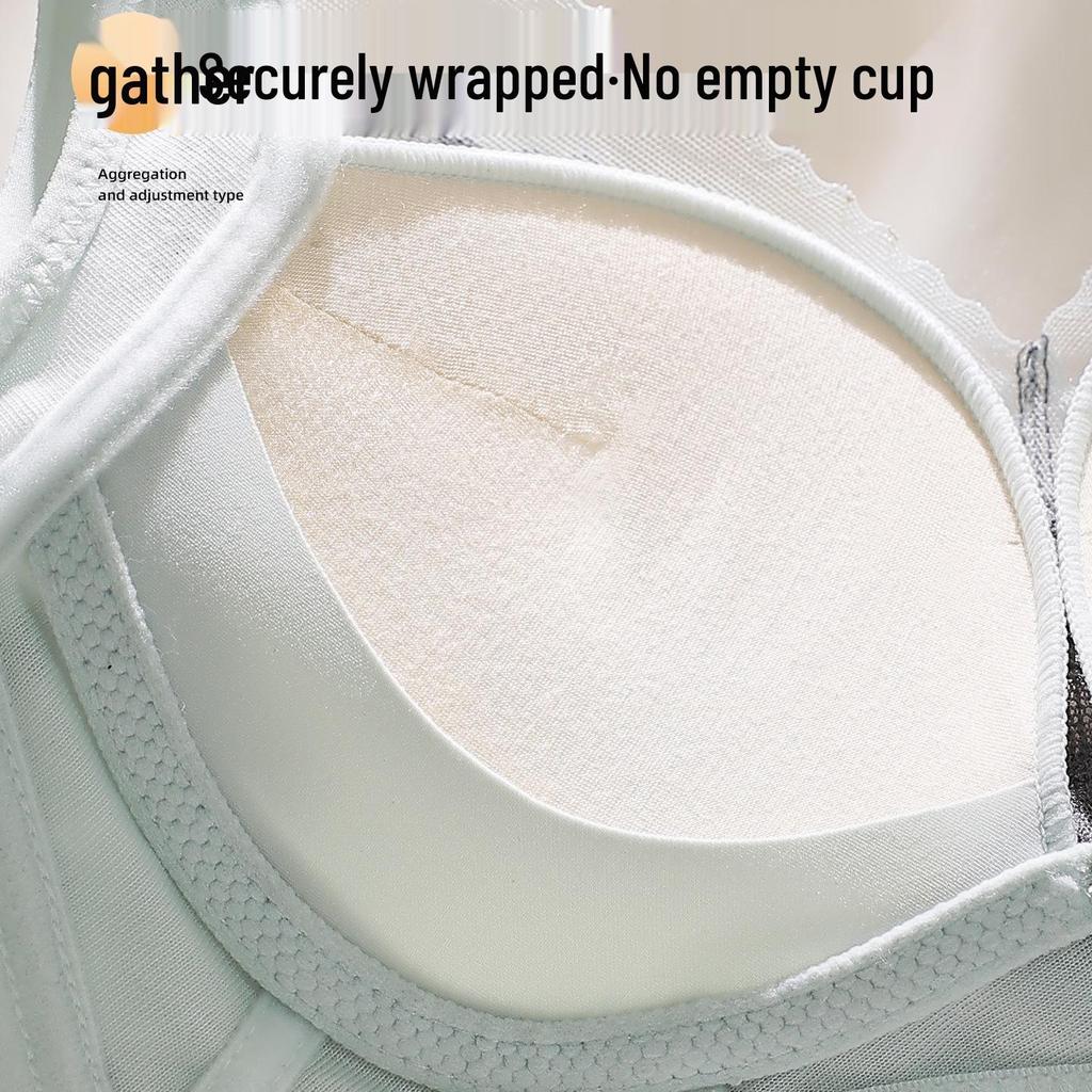 Lace Push-Up Bra for Women - Sexy, Comfortable, High Side Coverage, Adjustable Massage Fit