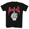 Blink 182 Middle Finger T Shirt Mens Rock and Roll Classic Band Tee New Black