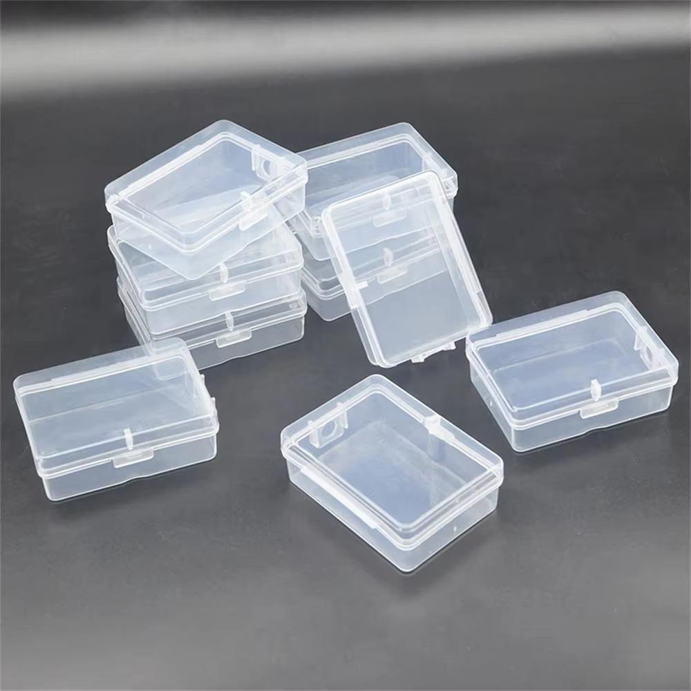 Multifunctional Flip Lid Storage Box With Lid Storage Organizer Case Transparent Storage Boxes