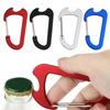 Easy To Carry Aluminum Carabiner Keychain Buckle Outdoor Gear Lightweight Design