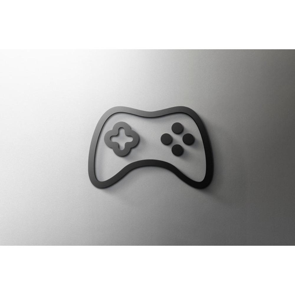 3D Acrylic Self Adhesive Game Room Door Decor Sign for Gamers Kids Christmas Halloween