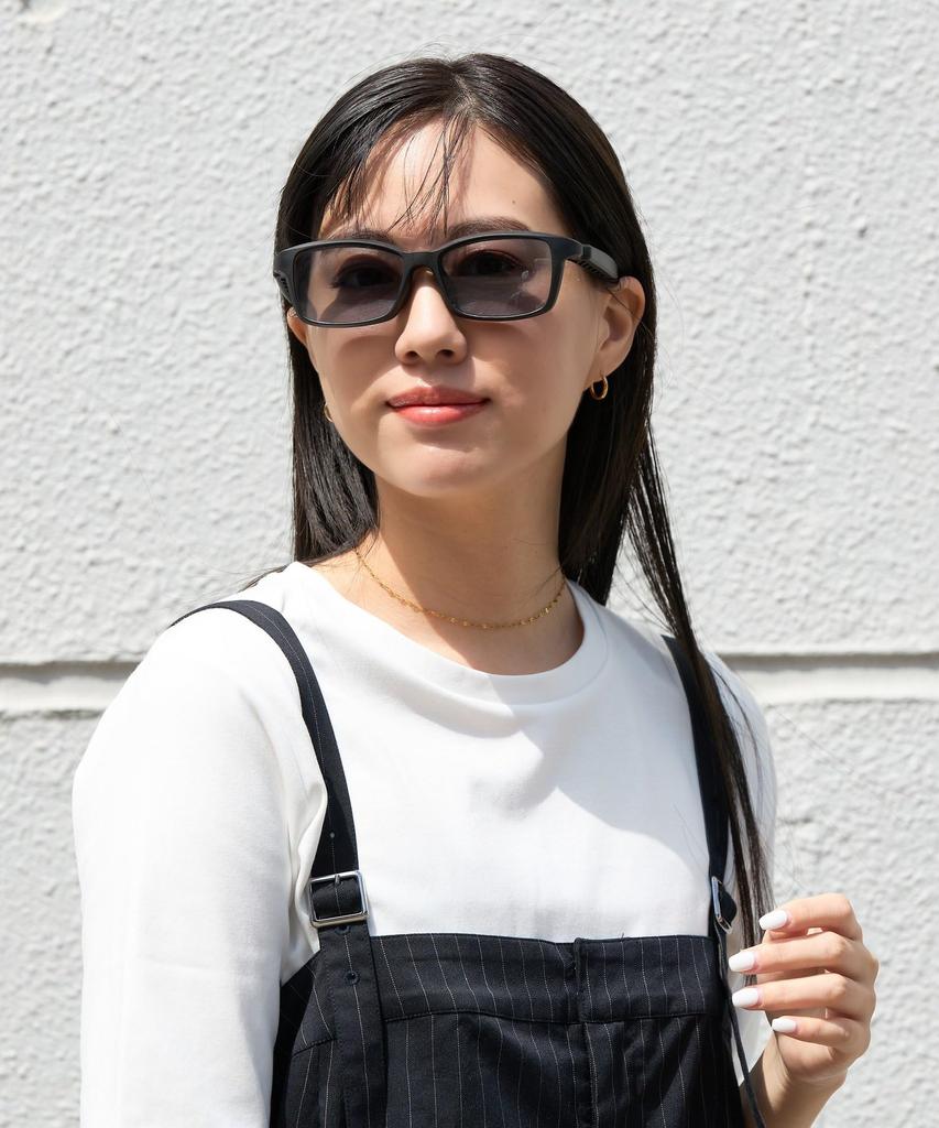 Zoff Suncut UV Cut Sunglasses GALILEO Flexible UV Protection for Men and Women Glasses/100% Wellington-style (Black) Metal-free 5516-154