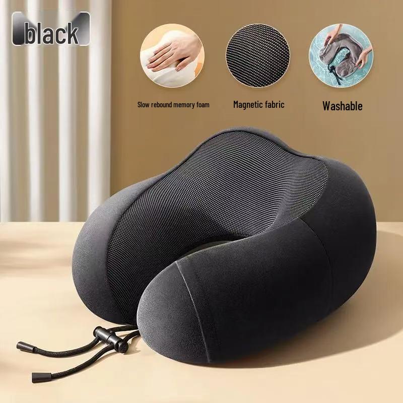 Customized Cartoon U-Shape Neck Pillow with Logo - Perfect for Cervical Support, Travel Comfort, and Company Gifts