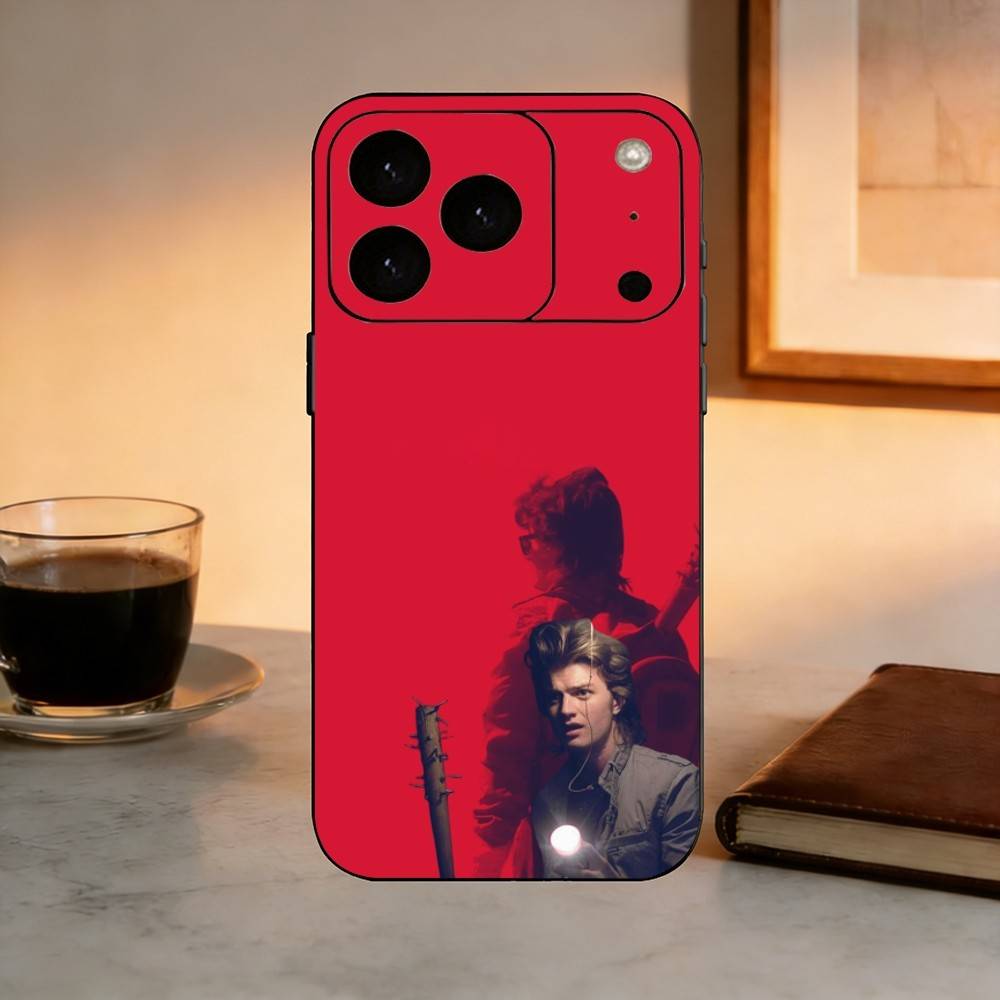 S-steve H-harrington   Phone Case Silicone Soft For IPhone 17 16 15 14 13 12 11 X XR Plus Pro Max Plus