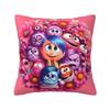 Benutzerdefinierte Cartoon Inside Out Anime Kissenbezug 45x45cm Dekor Zuhause Mode Kawaii Disney Film Kissen für Sofa Quadratischer Kissenbezug