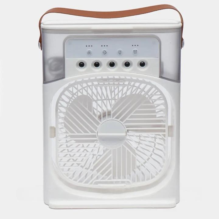 Fan-humidifier, Desktop Air Conditioner, Aroma Diffuser + Set of Essential Oils