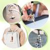 Fantasyon Tuntuntun Safuru Keychain Turbo Babaa Internet Meme Italian Brainlot Trararero Trararara Bag Key Acrylic Keychain Pendant Cute Decoration Se