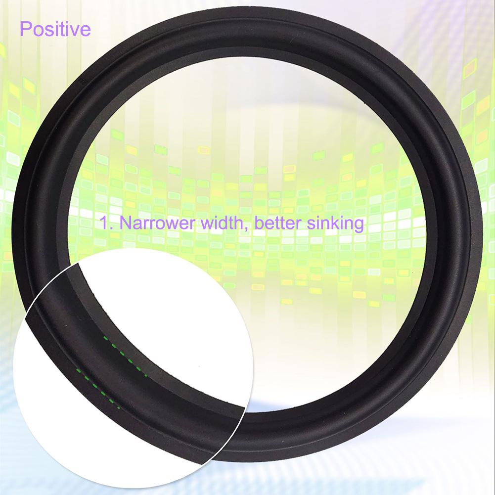 12inch Speaker Surround Edge Rings DIY Rubber Speaker Surround Repair Foam Woofer Edge Speaker Surround Repair Replacement Part