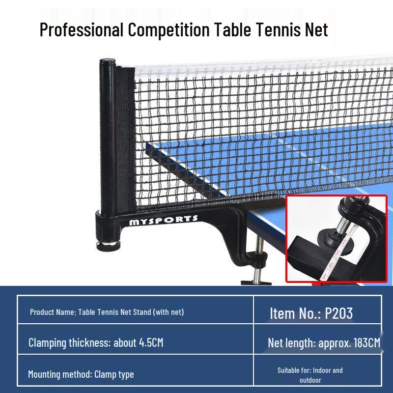 Portable Table Tennis Net and Stand