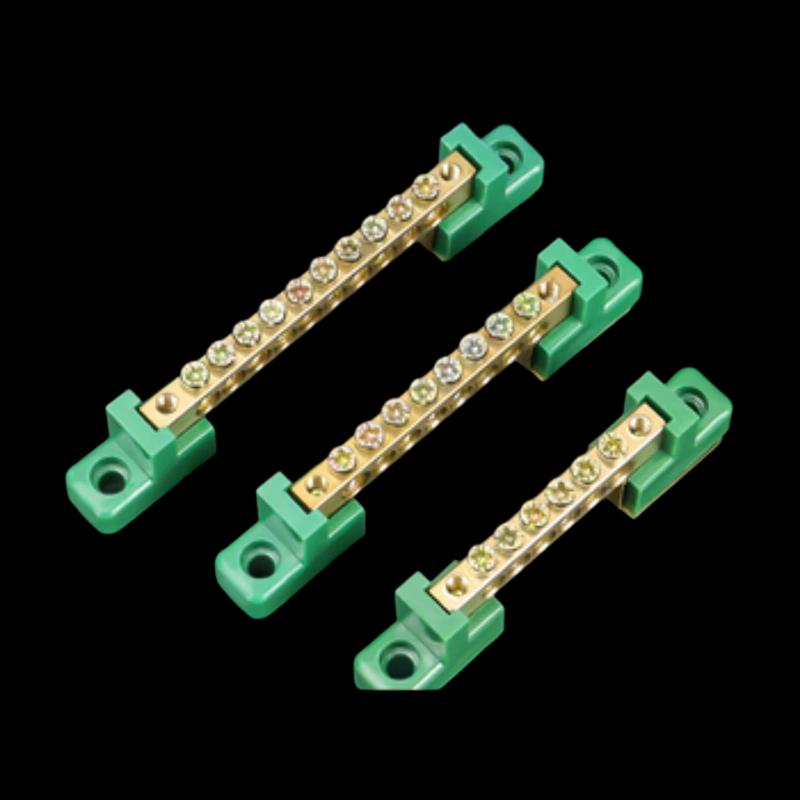 EGFB 8-Hole Copper Grounding Terminal Block