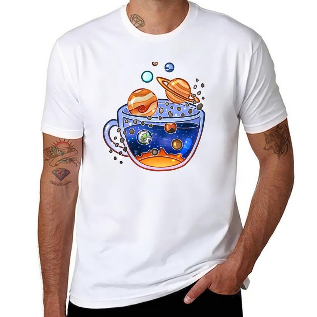 Solar System Tea TShirt kawaii clothes Blouse animal prinfor boys vintage clothes mens t shirt graphic