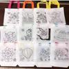 24pcs Set(12 bags+12 markers), DIY Graffiti Pack with Colored Markers, Reusable Animal Art Party Gift Bags,Storage Accessories