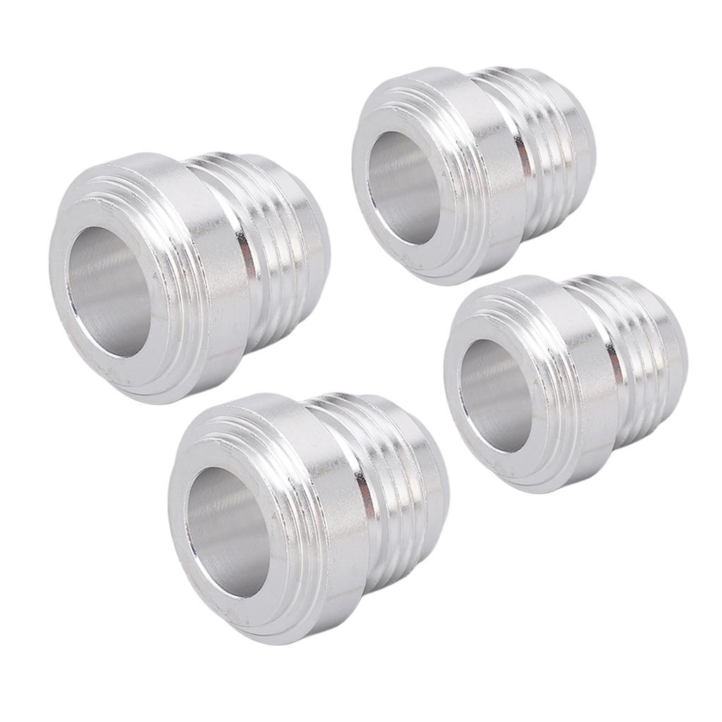10PCS AN12 Male Thread Billet Aluminum Alloy 7 8in Universal Fuel Line Adapter for Automotive