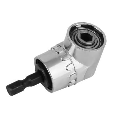 105 Angle 1/4" Extension Hex Drill Bit Screwdriver Socket Holder Adaptor