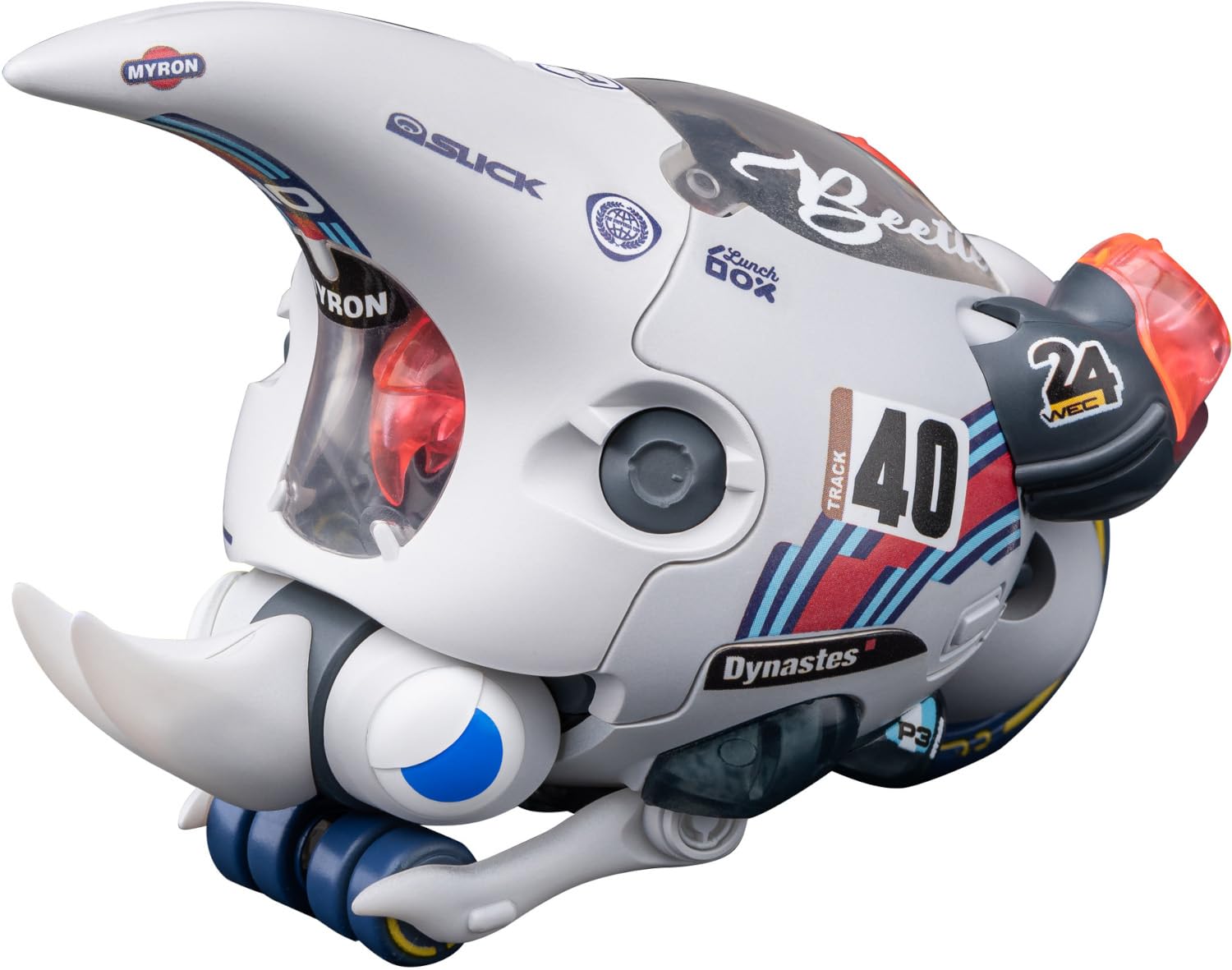 

Wave Seiji Kaku Ookabutomaru Dynastes White Plastic Model Kit 5cm Non-Scale Pre-Colored KM-099 (Approx. Tall) белый