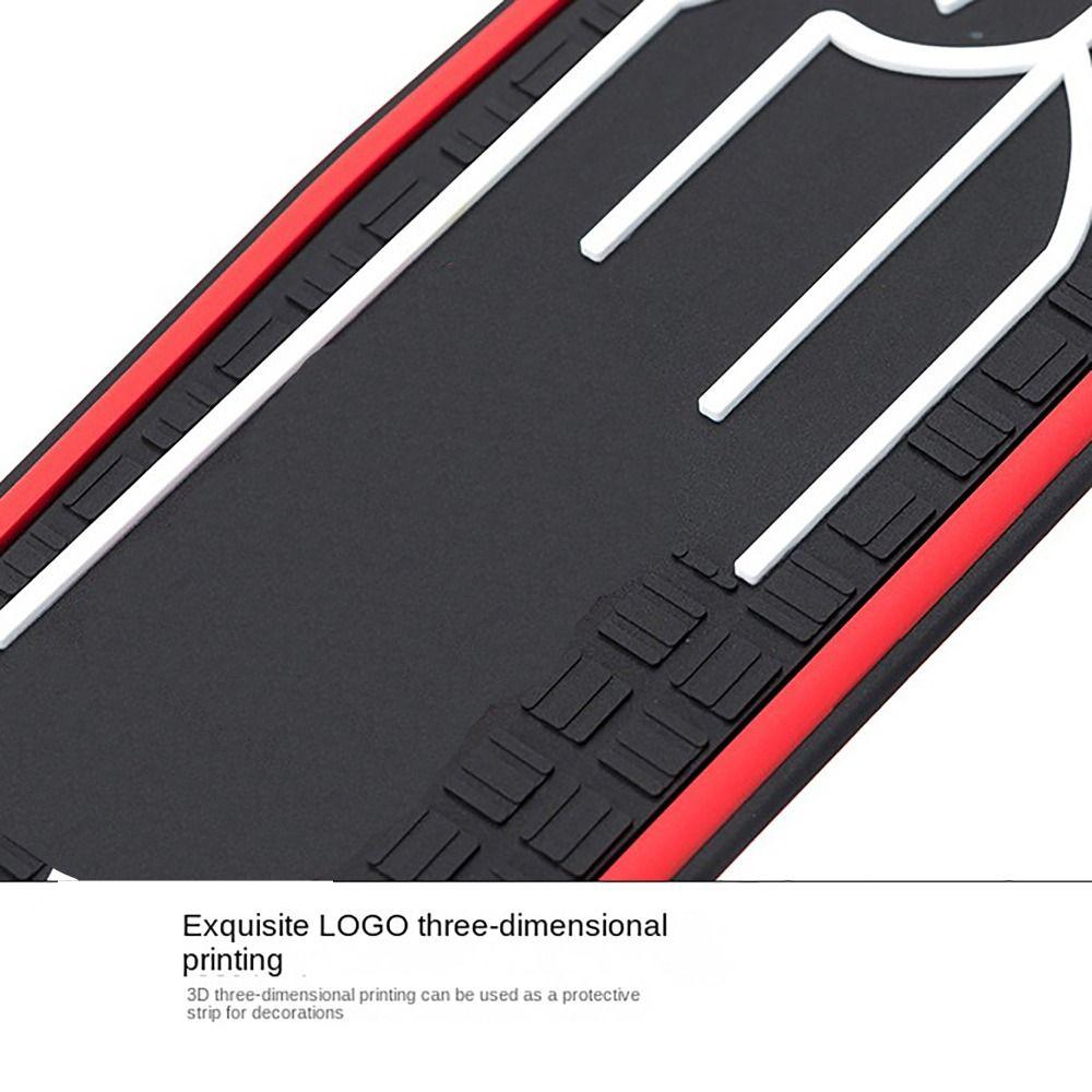 90*7cm Bil Bakre Bagageutrymme Skydd Stötfångare Gummi Anti-repa Bil Dörr Sidokjol Auto Tillbehör Halkfri Matta Skydd Bakre Gummi Stötfångare