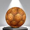 1pc Honeycomb Bees Themed Soccer Ball, Size 5, Lightweight PVC Material, Outdoor Training Soccer Ball Gift. q62274