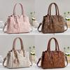 Casual Single Shoulder Bag For Daily Use With Internal Zipper Pockets And Soft Structure