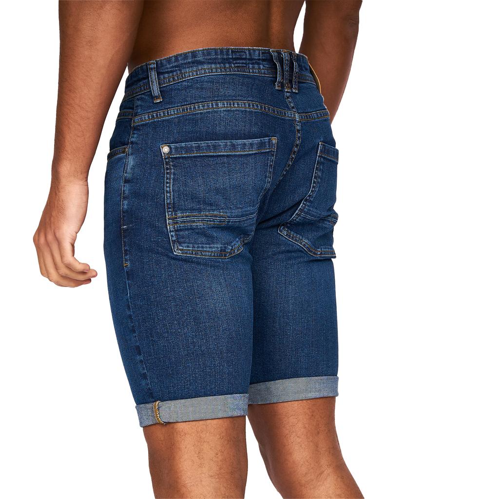 Crosshatch Mens Tadcaster Denim Shorts