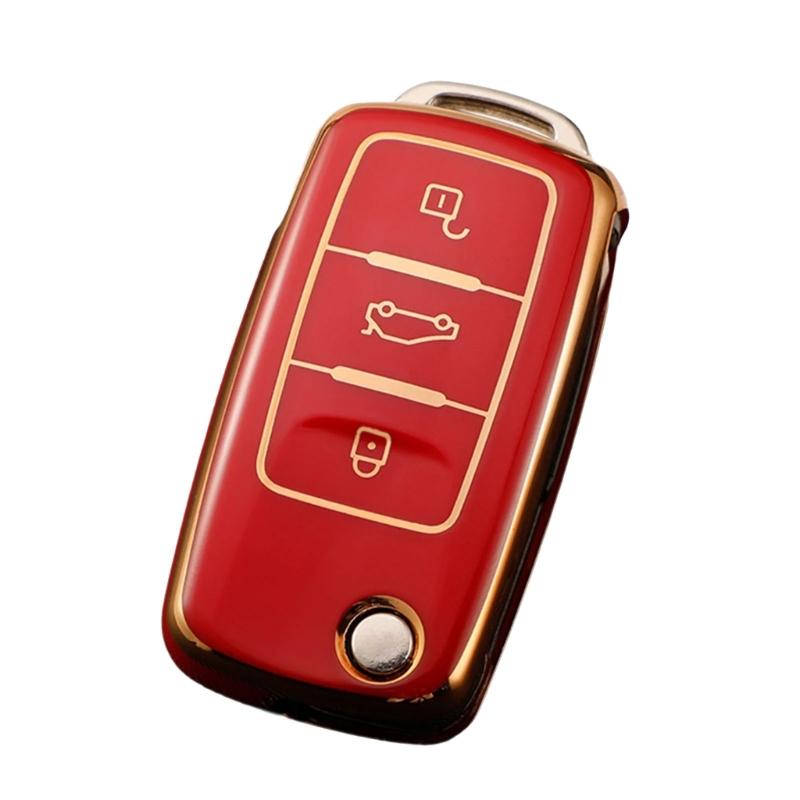 Remote Key Fob Cover Protective Shell Scratchproof Protector Cover Car Key Case Full Protection Key Fob Case