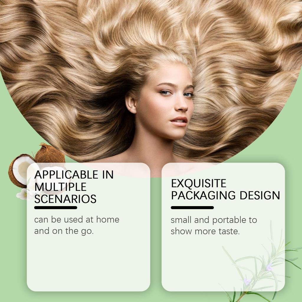 Hair Care Oil Strengthens Hair , Reduces Hair Loss , Repairs Hair Dyeing And Perming , And Has Hypoallergenic Ingredients ,30ML