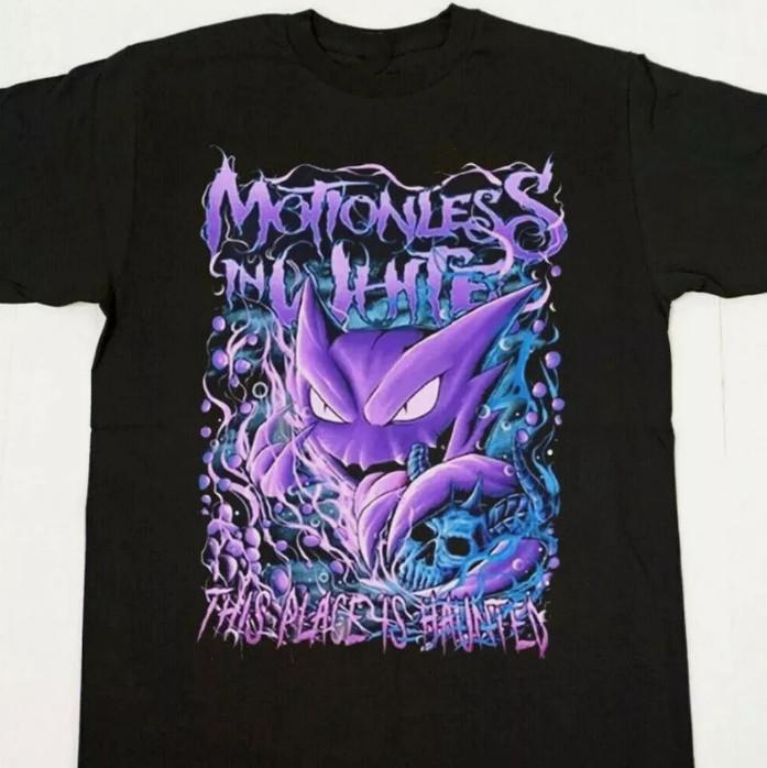 Motionless In White This Place Is haunted T shirt All Size Unisex T-Shirt XL