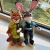 High Quality Zootopia Nick Wilde Judy Hopps Plushies Stuffed Anime Fox Rabbit Plush Toy Lovely Children'S Room Decor Xmas Gifts
