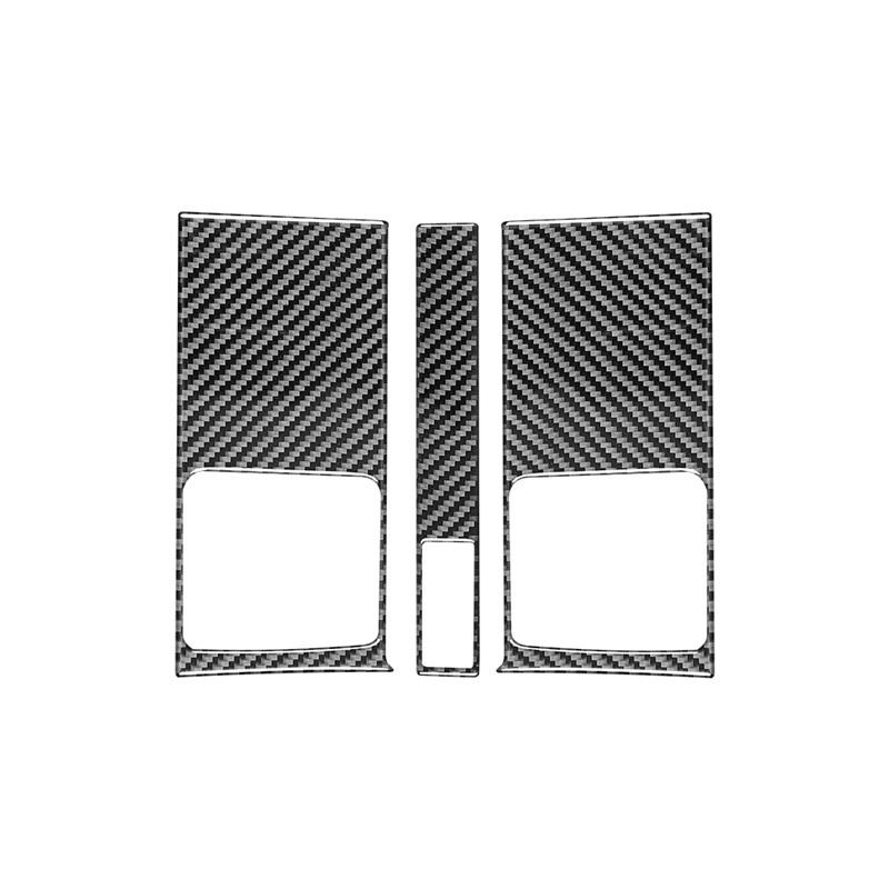Για Honda CRV 2007 2008 2009 2010 2011 Αξεσουάρ Carbon Fiber Car Center Control Air Condition Εξαερισμός Εξαγωγή Κάλυμμα πλαισίου