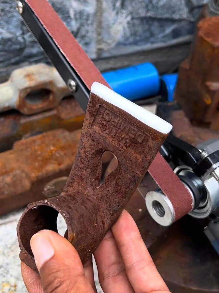 Belt Sander & Grinder for Polishing, Woodworking, Cleaver and Scissors Sharpening