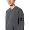 STONE ISLAND Sweatshirts Homme Gris Col Rond Modéré Autre 791567555-V0162