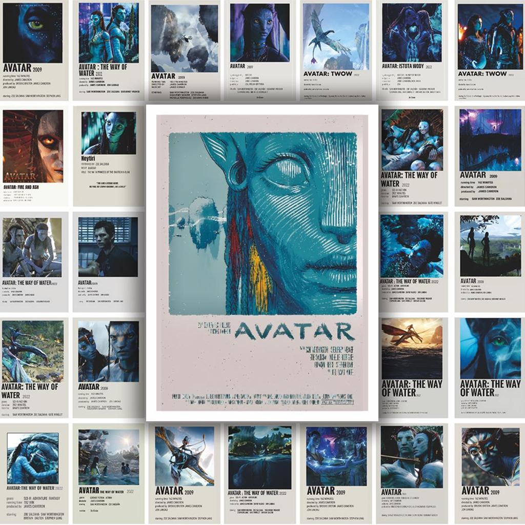 Creatieve stickers met het thema van de Avatar-film: Doe-het-zelf Film & TV Journal, Notitieboekje, Telefoonhoes Decoraties