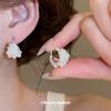 New French Pearl Ear Buckle Light Luxury Niche Design Earrings Suitable for Summer Premium Earrings Women