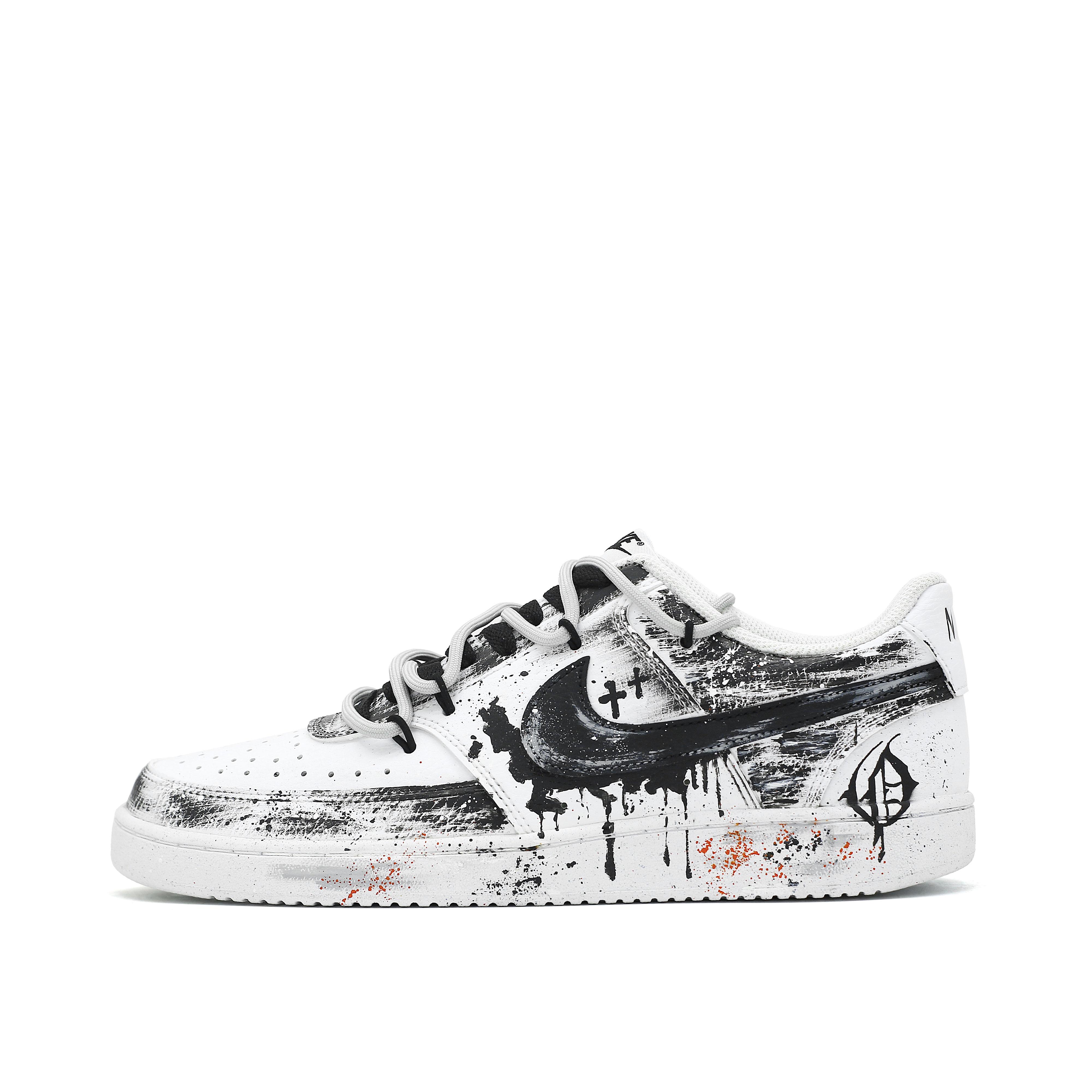 Nike Court Vision 1 Tumši un