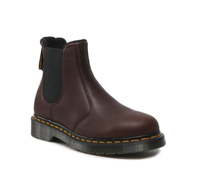 Ботинки Chelsea Dr. Martens 2976 27821201 бордового цвета
