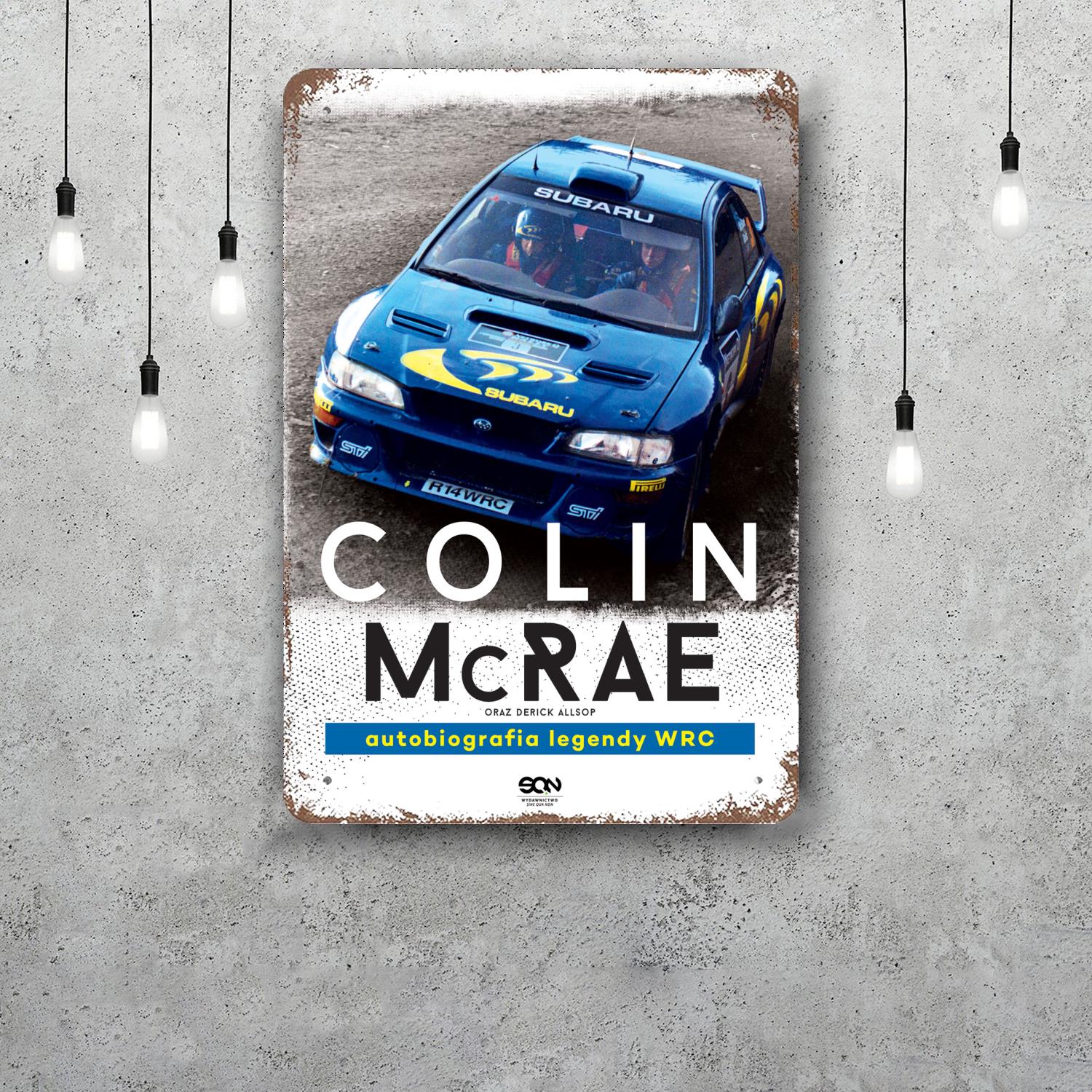 

Colin McRae Rally Video Games Retro Vintage Tin Sign Poster Decorative Plaque Metal Plate Wall Decor 20x30cm（7.8x11.8inch）