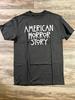 American Horror Story Stacked Logo Womens Comfortable Soft Retro Short Sleeve Tshirt Suitable for Fan Gifts