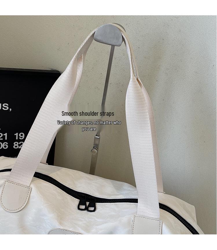 2025 Kurzstrecken-Reisetasche: Großes Fassungsvermögen Doppelreißverschluss, Modische Handtasche, Sporttasche, Vielseitiger Schulter- & Umhängetaschen-Stil